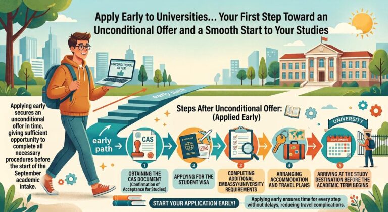 Your First Step to an Unconditional Offer